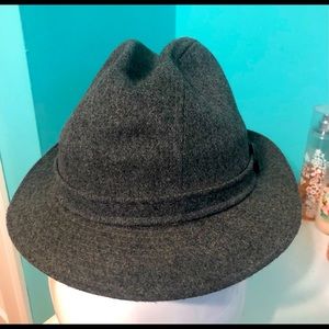 Biltmore gray Fedora style hat